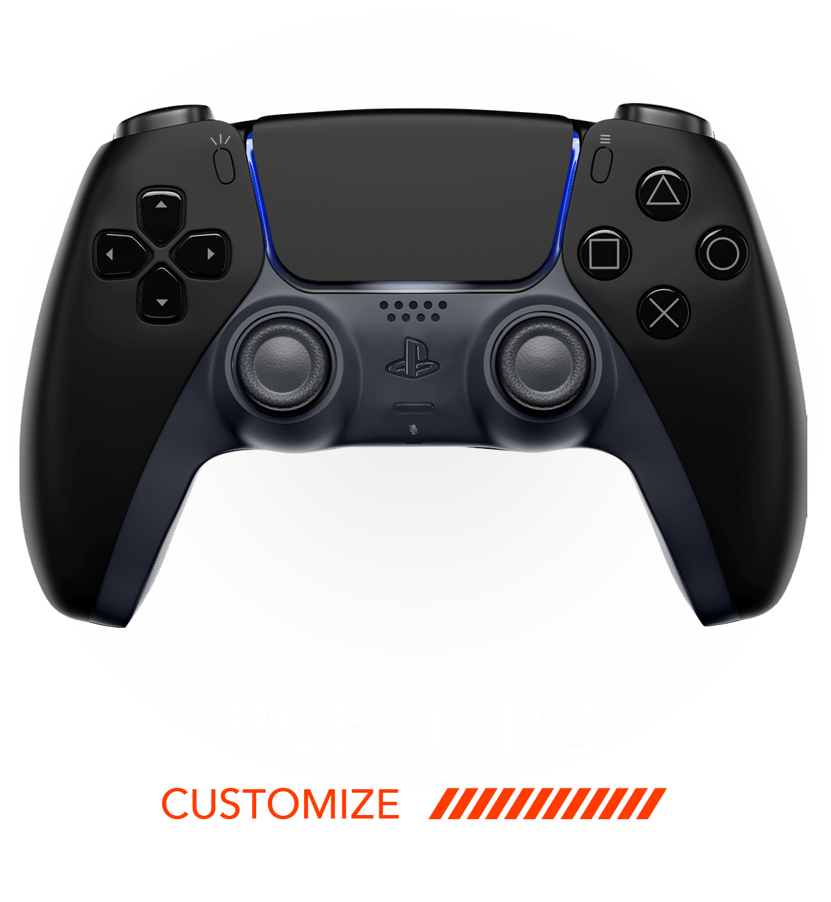 PS5 Controller Clear Mod With White Buttons PS5 Custom Sony Wireless  Controller