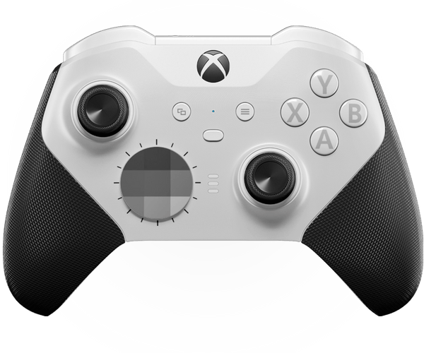 WHITE CORE XBOX ELITE SERIES 2 CUSTOM MODDED CONTROLLER ModdedZone