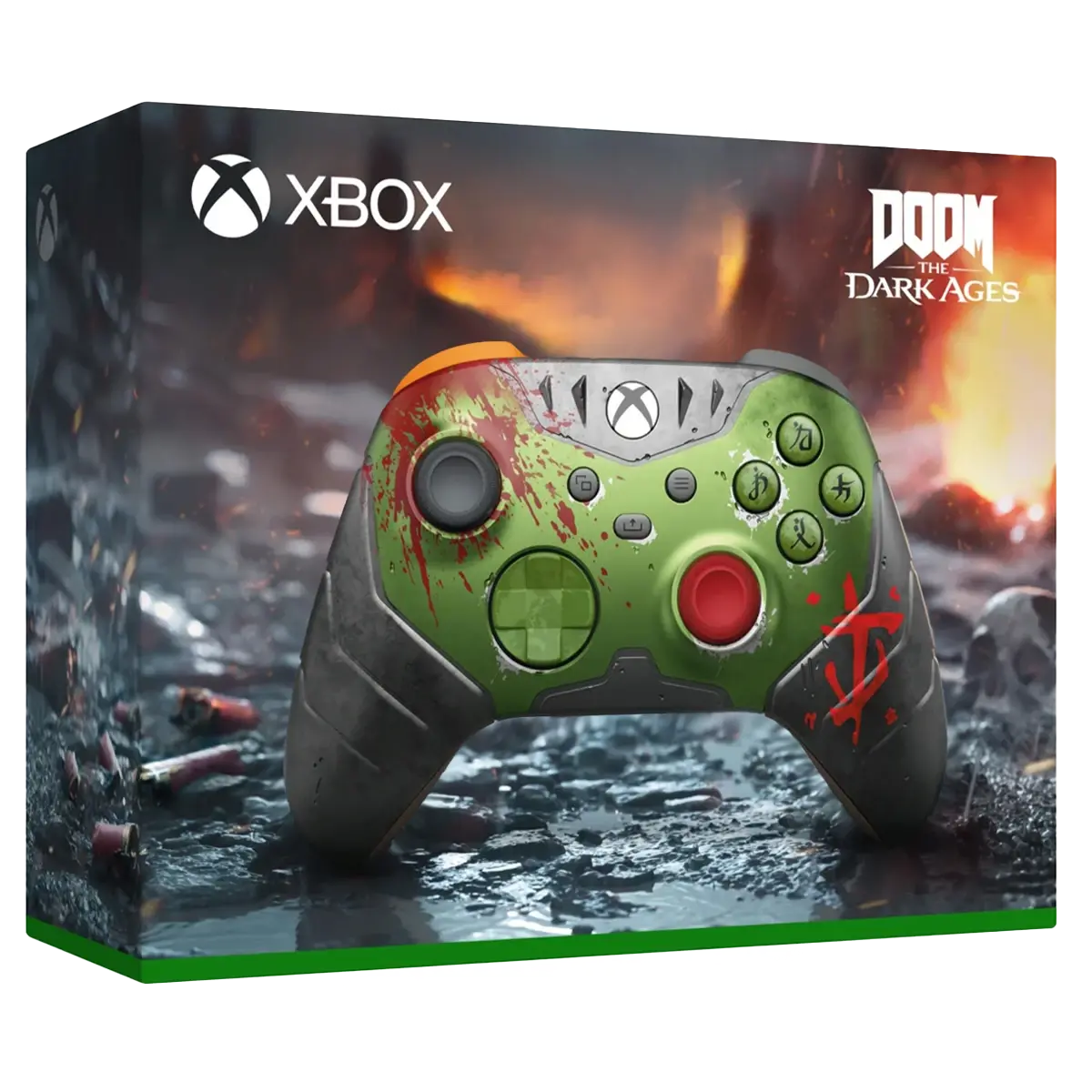 Xbox Alien Mod Controller MODDEDZONE DOOM: The Dark Ages Limited Edition Custom Modded Xbox ...