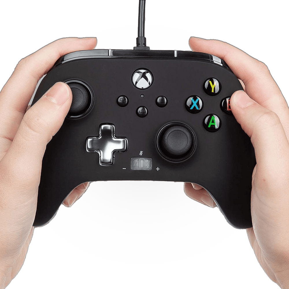 Powera Enhanced Wired Controller For Xbox Series Xs With 2 Re Mappable Buttons Black Moddedzone 