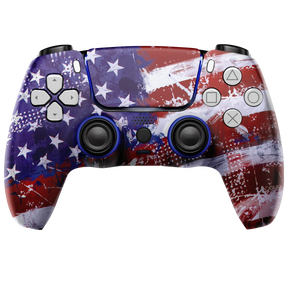 American Flag M Series PS5 Custom Modded Controller
