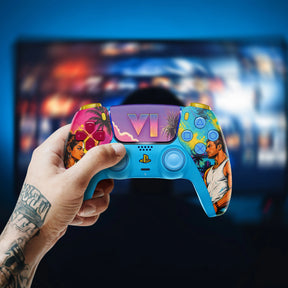MODDEDZONE MIAMI CITY PS5 Custom Modded Controller ModdedZone