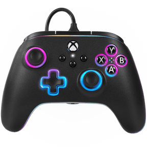 PowerA Advantage Wired Controller for Xbox Series X|S with Lumectra - Black - ModdedZone