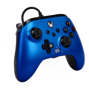 PowerA Enhanced Wired Controller For Xbox Series X|S With 2 Re-mappable Buttons - Sapphire Fade - ModdedZone