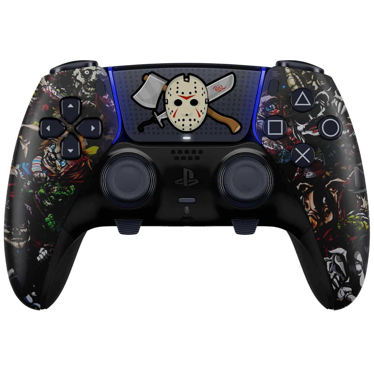 SCARY PARTY PS5 DualSense Edge Custom Modded Wireless Controller - ModdedZone