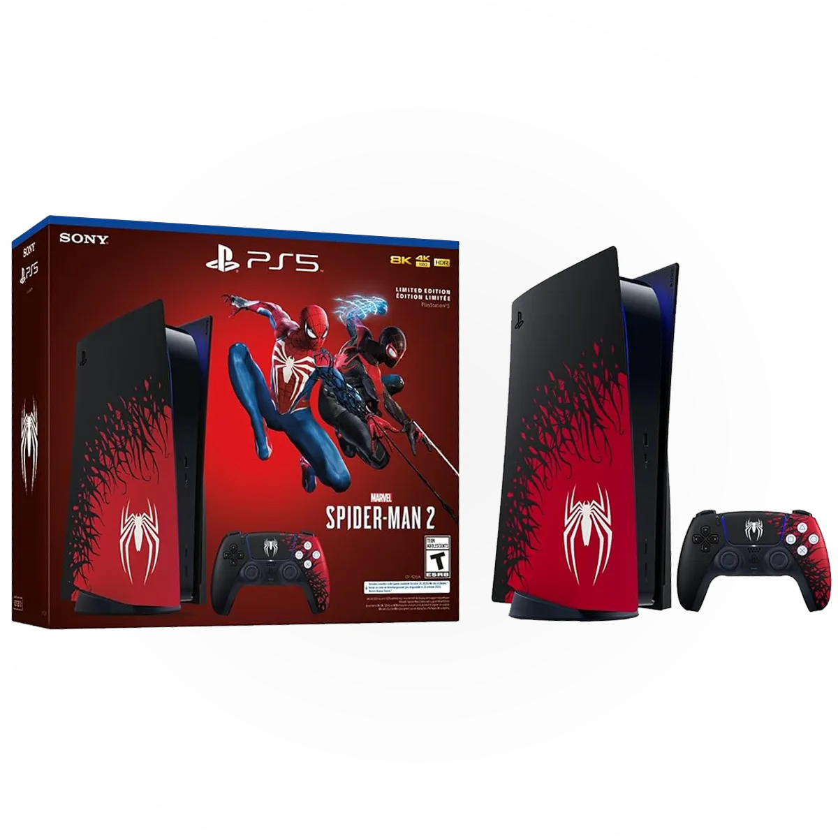 Marvel’s Spider-Man 2 Bundle Collectible Limited Edition - PlayStation 5 Console and DualSense Controller