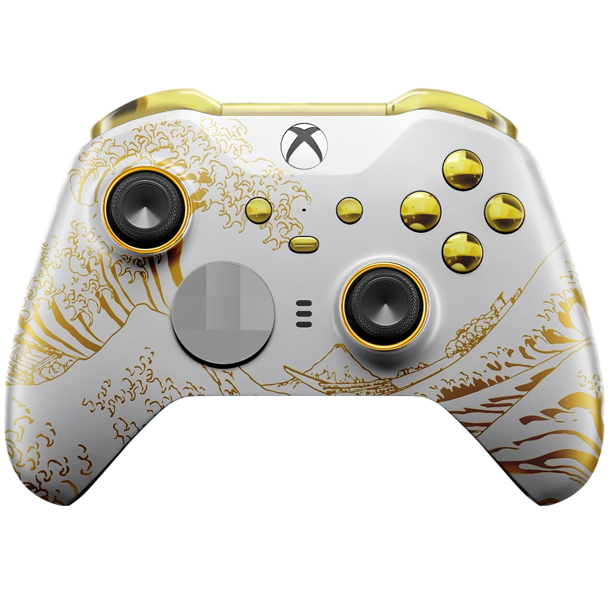 WHITE WAVE XBOX ELITE SERIES 2 CUSTOM MODDED CONTROLLER - ModdedZone