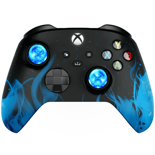 BLUE FIRE XBOX SERIES X CUSTOM MODDED CONTROLLER | ModdedZone