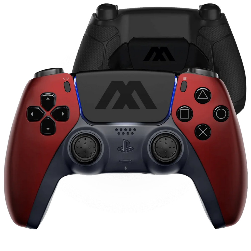 MODDEDZONE RED EXTREME PS5 SMART PRO CUSTOM MODDED CONTROLLER | MODDEDZONE