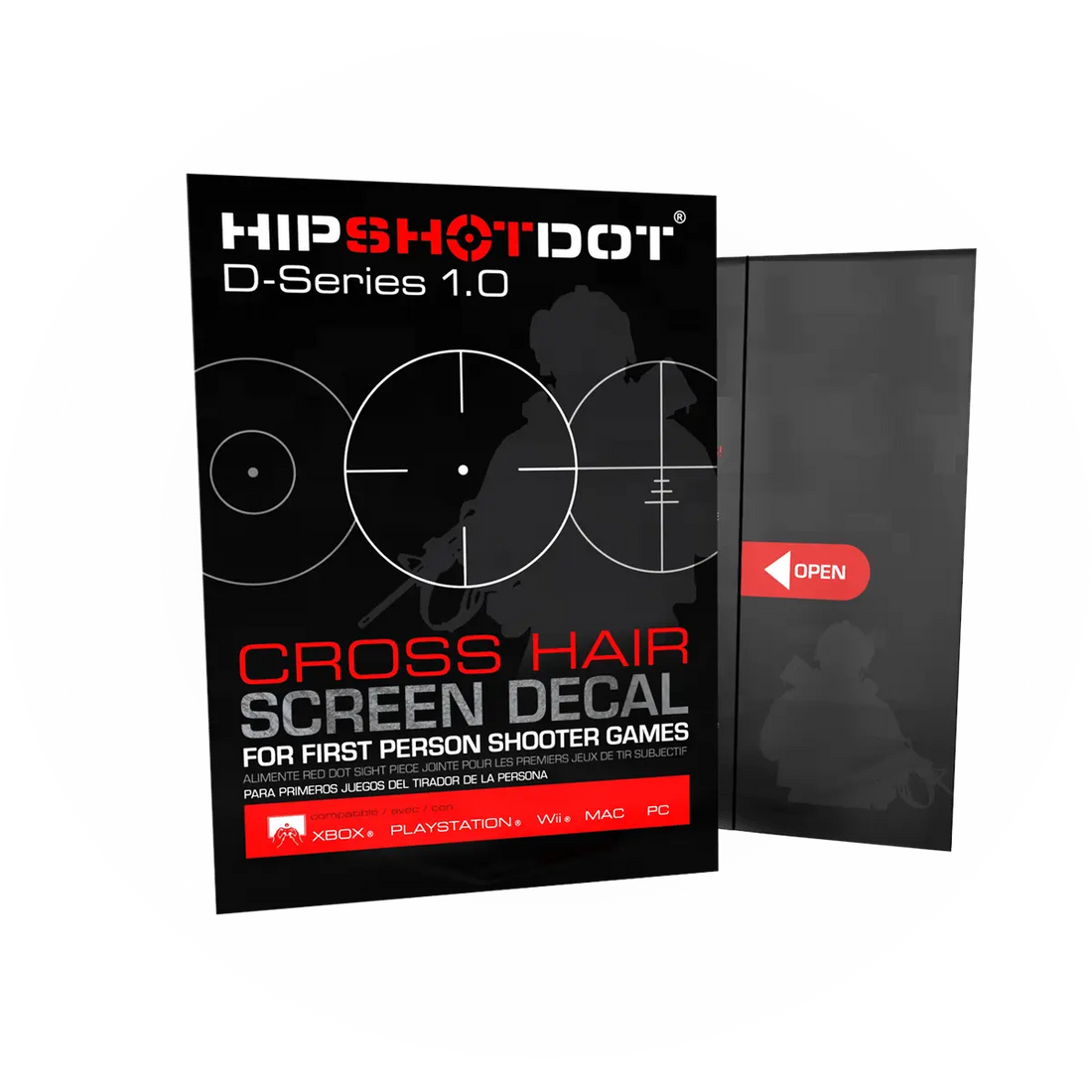 HIPSHOTDOT AIM SIGHT ASSIST TV | MONITOR DECALS | MODDEDZONE