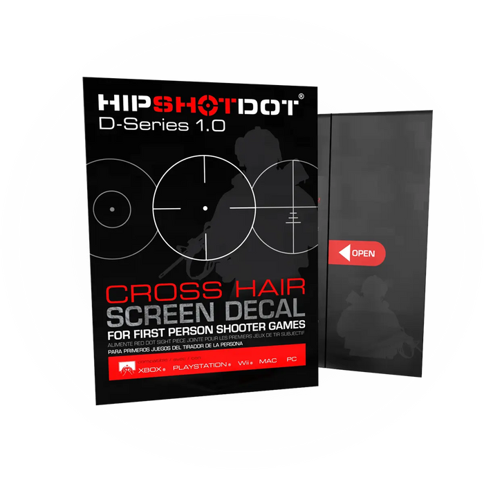 HIPSHOTDOT AIM SIGHT ASSIST TV | MONITOR DECALS | MODDEDZONE