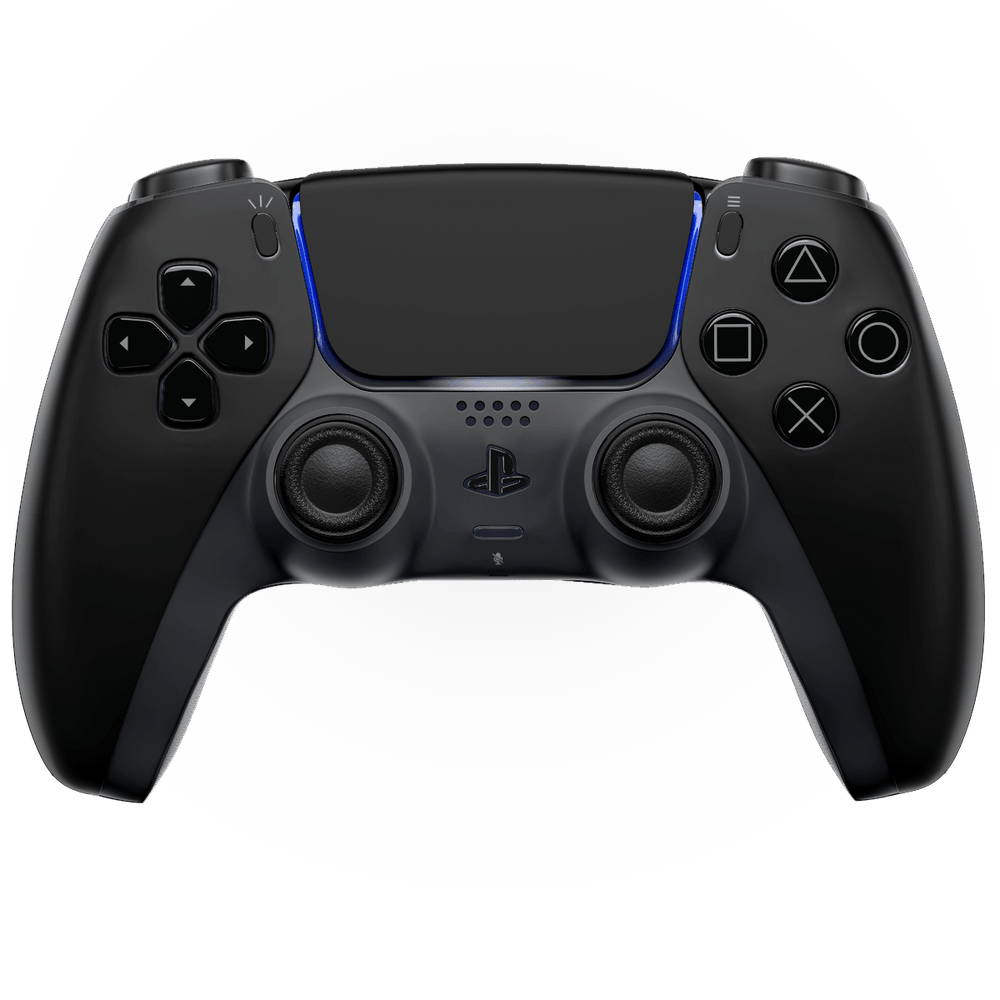 MODDEDZONE MIDNIGHT BLACK PS5 CUSTOM MODDED CONTROLLER | MODDEDZONE