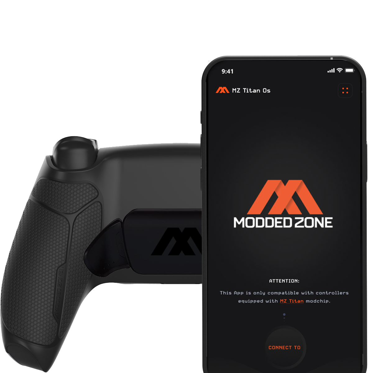 ModdedZone BF2042 Smart Rapid Fire Custom PRO Modded Controller for PS5 FPS  COD games (control mods via phone APP. Anti Recoil Mod is available via the  App) 